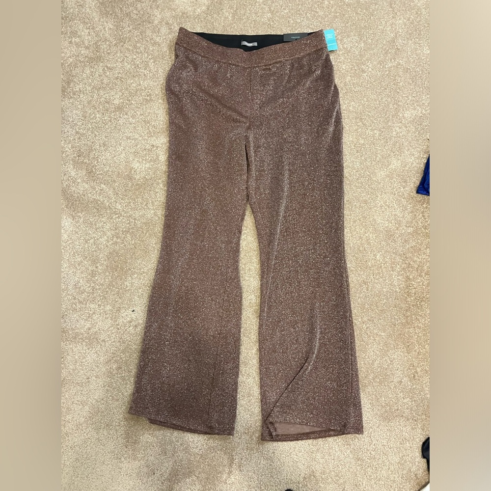 Wide leg, dress pants